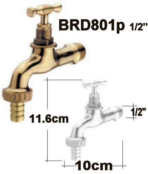 garden tap outdoor water pipe fittings plumbing bip tap Dc valve & backplate