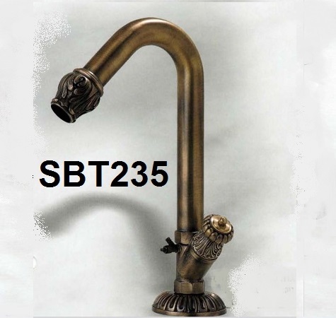 Artdeco sink faucet in oil rubbed bronze finish